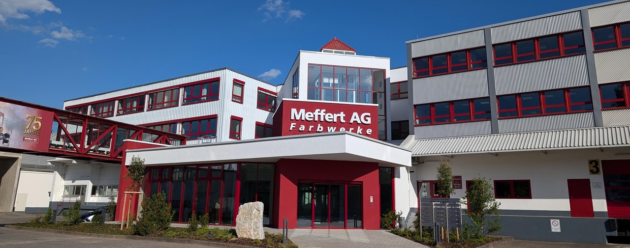 Meffert AG Farbwerke Eingang Zentrale