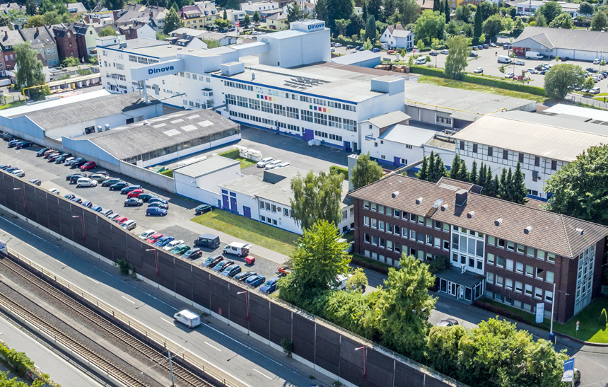 Produktionsstätte Dinova in Königswinter